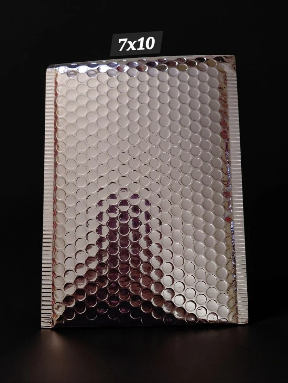 15ct. Holographic Metallic Bubble Mailer Set 10ct.Silver/5ct. Rose Gold